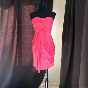 Cora draped mini dress